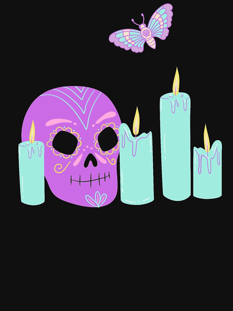 Pastel Dia de Los Muertos by thefinishedswan