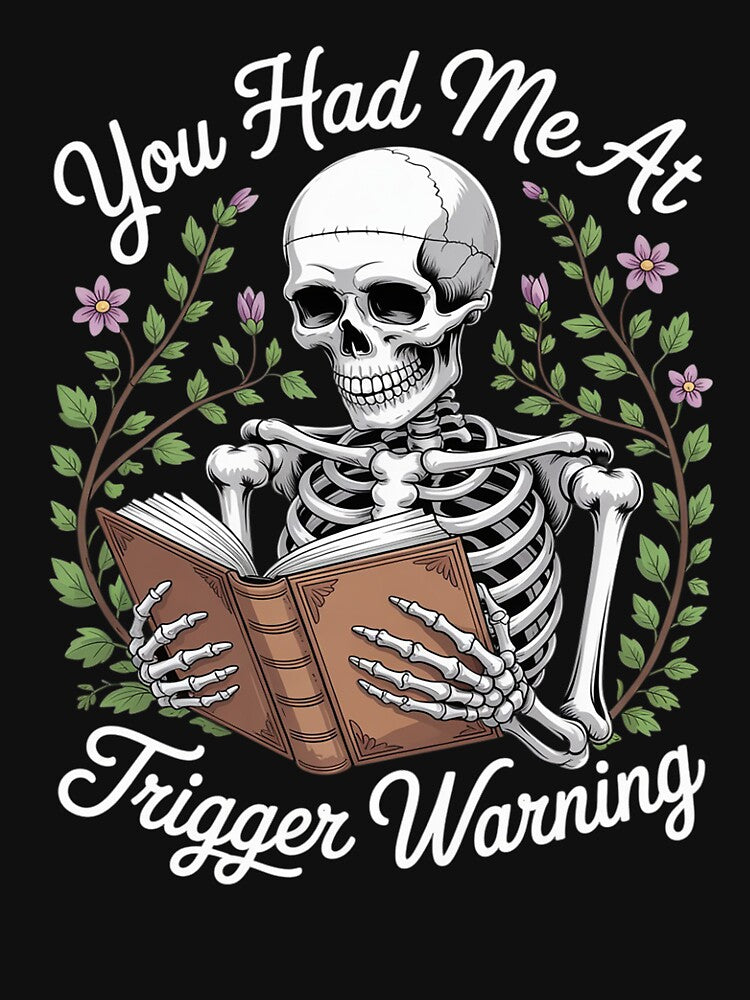 Bookish Funny Skeleton Book Lovers Librarian by AmparoBoyle