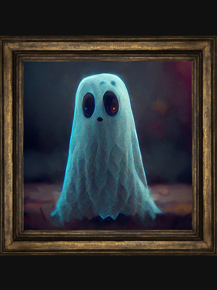 Groovy Ghost Spooky Season AI generator by GraymanShop