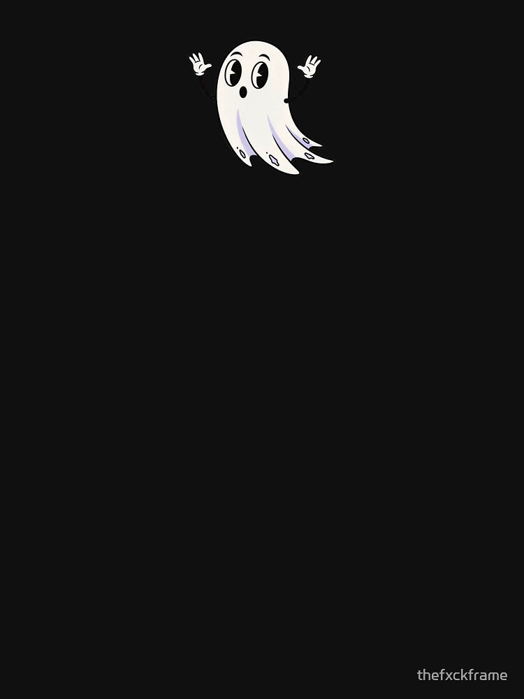 Vintage Halloween Ghost Design by thefxckframe
