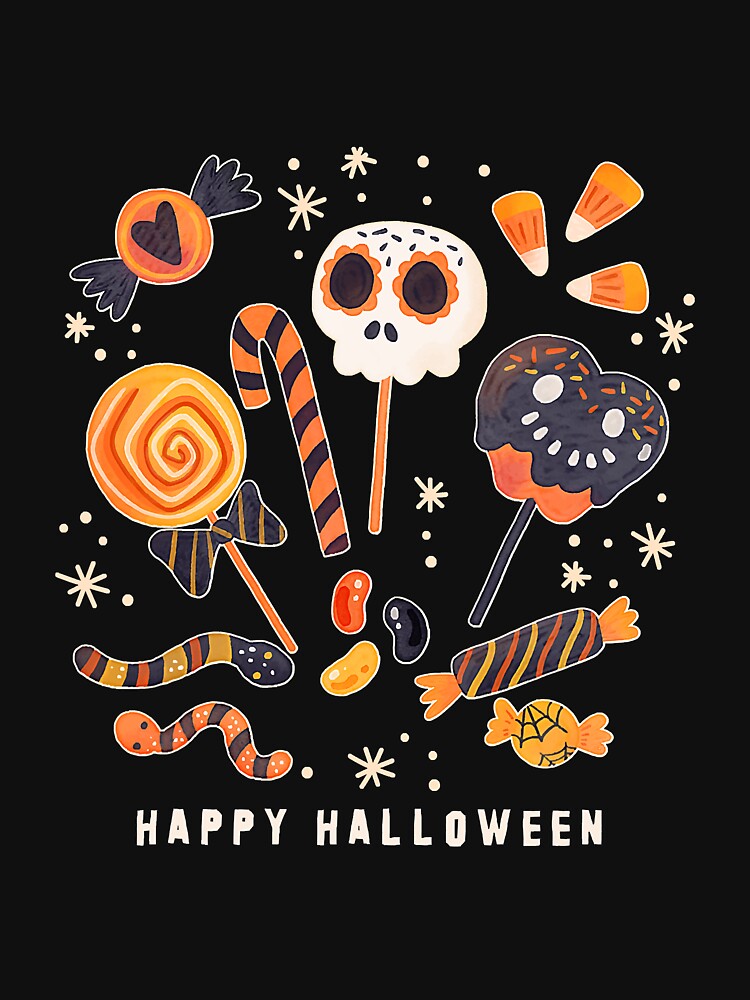 Retro Vintage Happy Halloween With by unassertive19