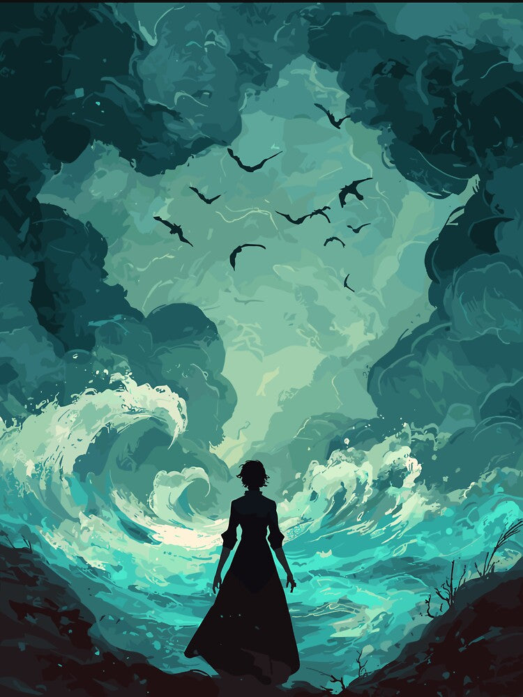 Summoner of the Storm Tides - Ocean Magic by bapupa