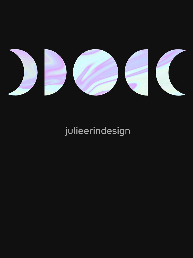 Pastel Moon Phases by Julie Erin Designs