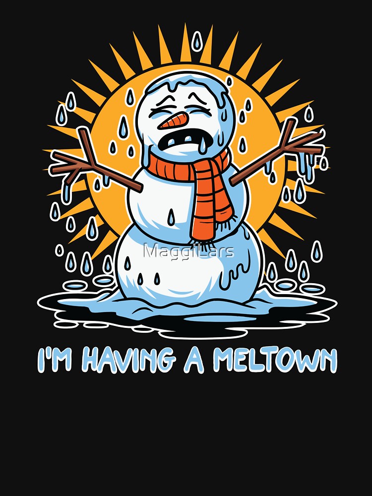 Christmas snowman by MaggiLars