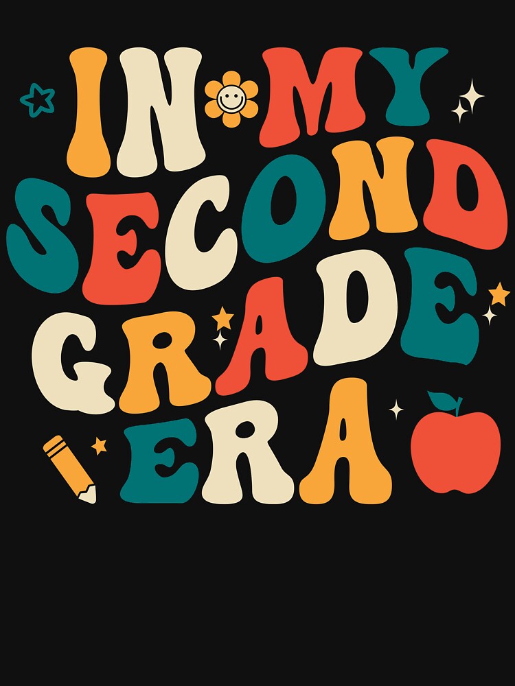 Second Grade Teacher For Women In My 2nd Grade Era Groovy by clothesy7