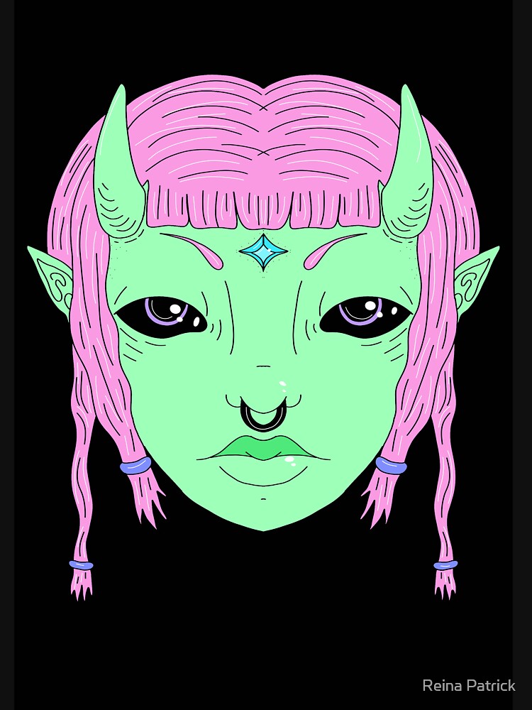 Pastel demon girl by Reina Patrick