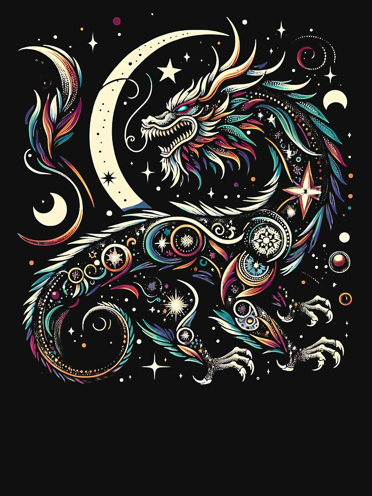Celestial Dragon Moon by roseglasses