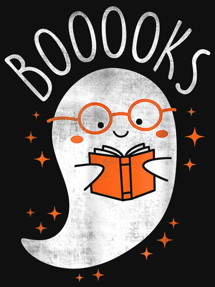 Ghost Book Reading Teacher by etienneJourdan