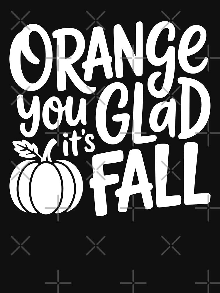 Orange You Glad It’s Fall by theartfulaspie