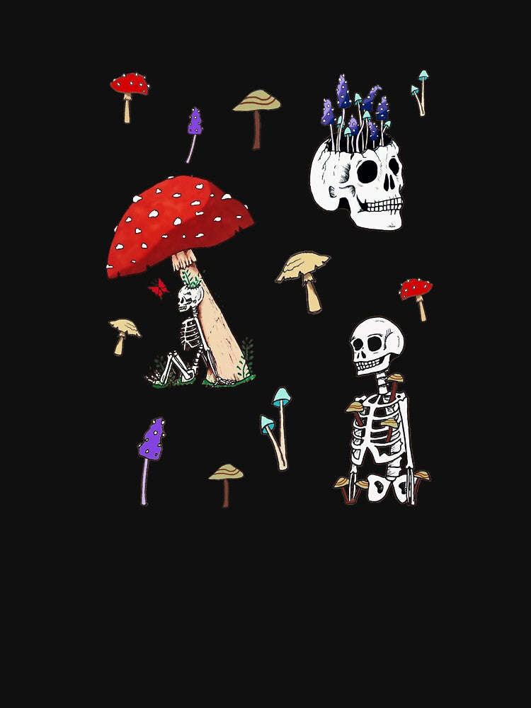 skeleton pattern (black) by Grace Pinkstone