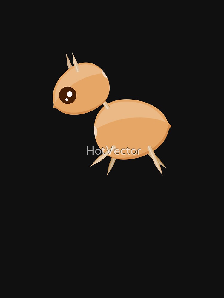 Cute walking acorn autumn pet by HotVector