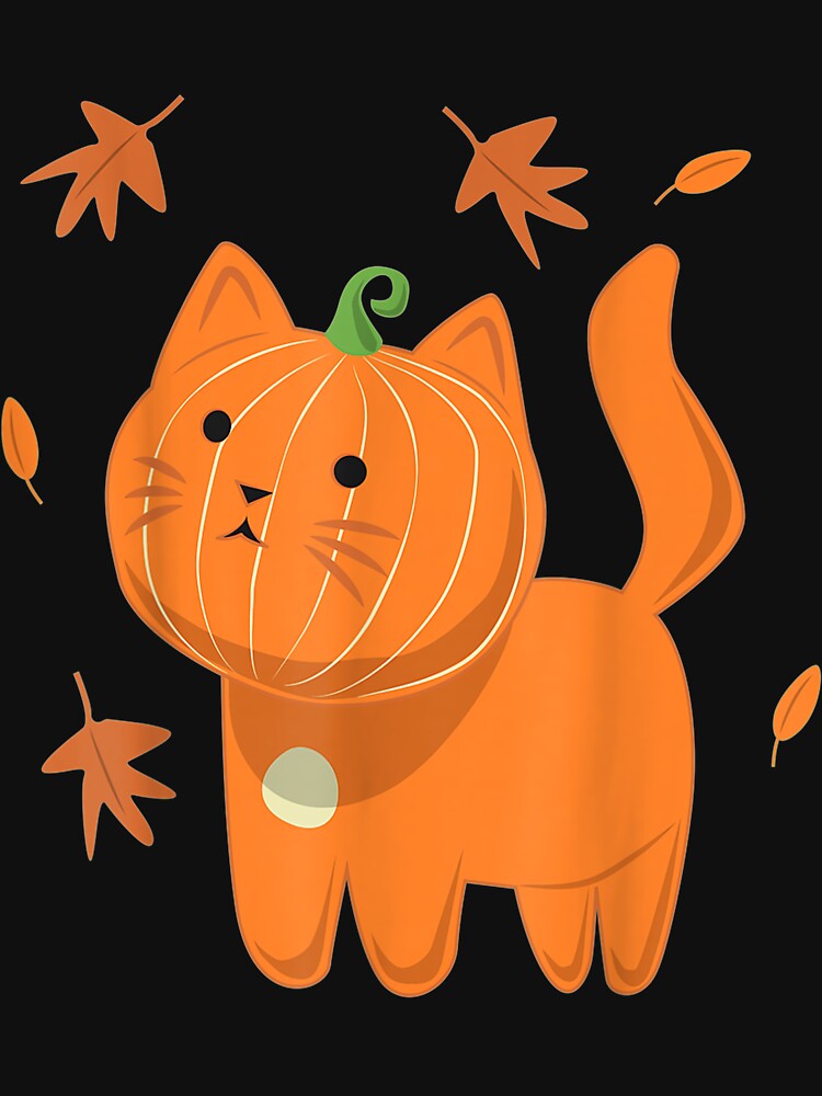 Funny Halloween Cat Pumpkin Jack O Lantern Gift by taydyreo
