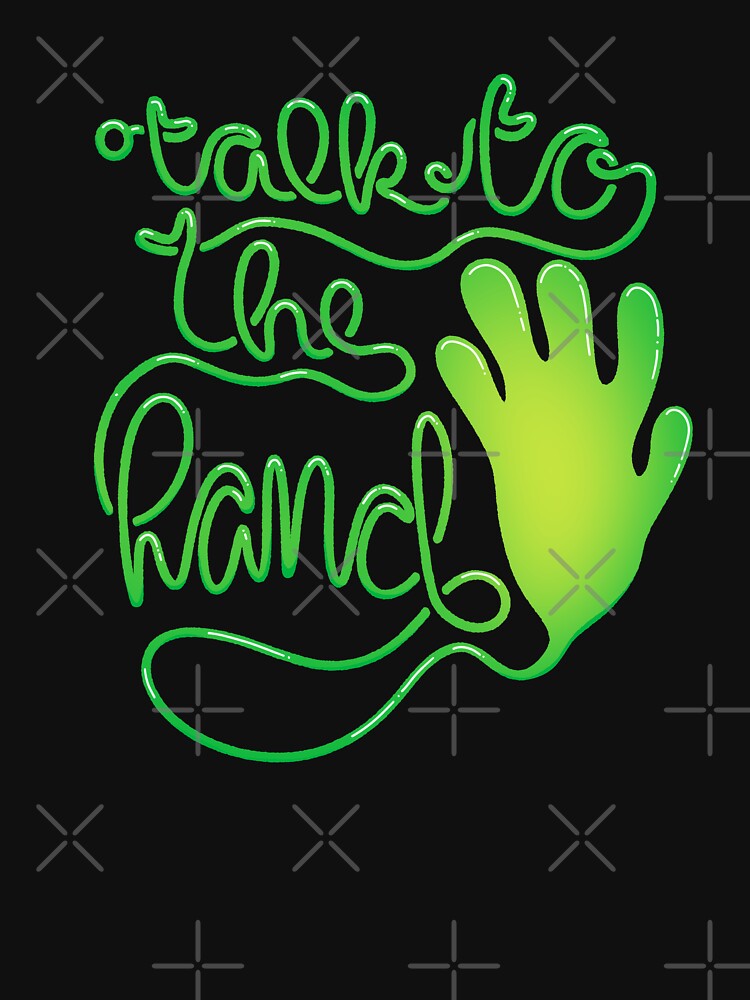 Talk to the hand - 90s retro toy by abowersock