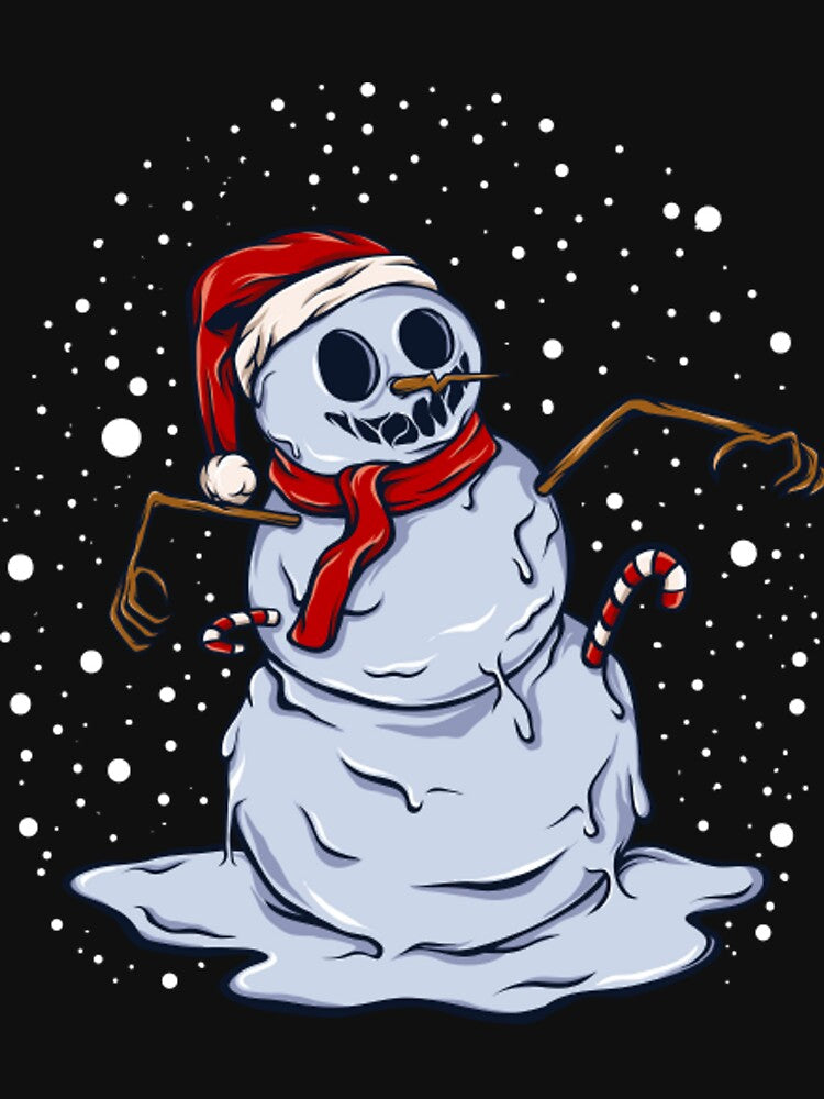 Creepy Christmas Snowman by hieuvustore