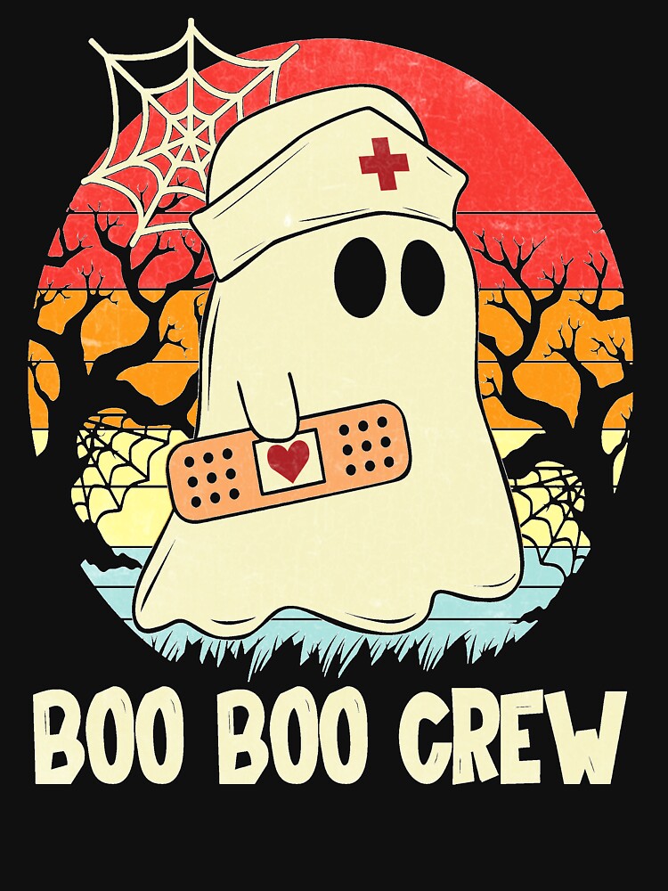 Boo-Boo-Crew-Nurse-Halloween-Shirt-For-Nurses-RN-Ghost by JohnCenass