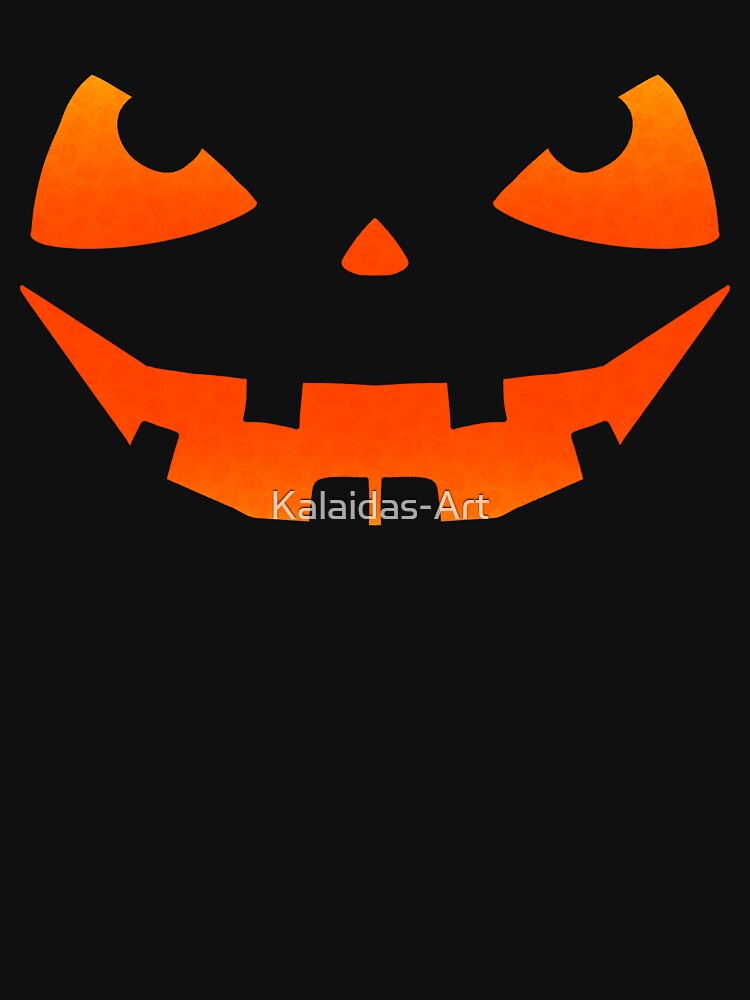 Creepy Pumpkin Face by Kalaidas-Art