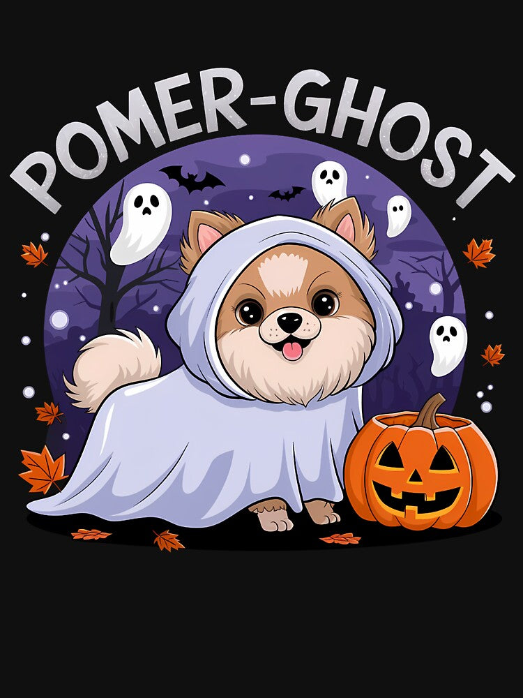 Pomer-Ghost - Funny Dog Halloween by VioladesignByRW