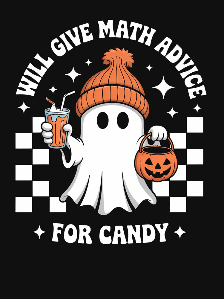 Math Teacher Halloween Ghost Math Lover Teachers by JonBarnes22