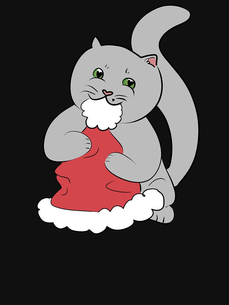 Cute Christmas Cat by HugSomeNettles