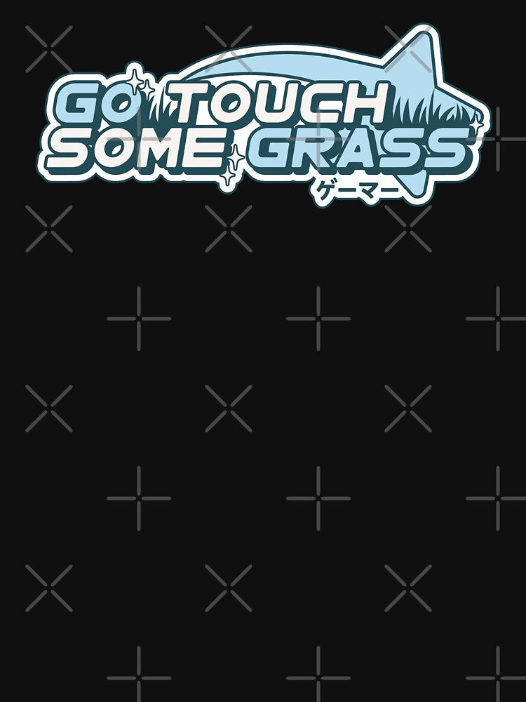 Go Touch Some Grass y2k (Cringe Gamer) by Ashley Castleton