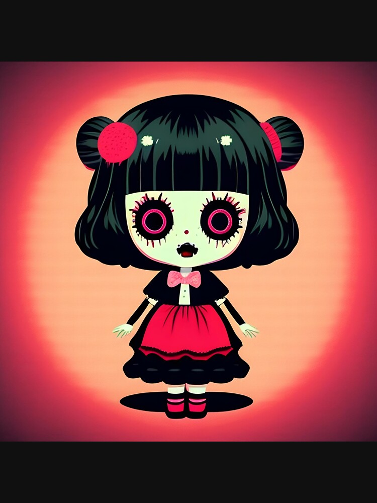 Kawaii creepy doll by SHINYANN