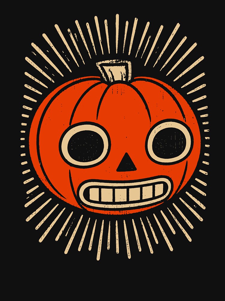 Vintage Pumpkin Shirts, Jack-o'-lantern by To101ARt