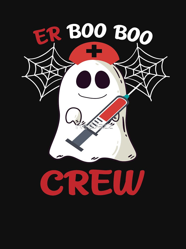 Er Boo Boo Crew Funny halloween nurse costume by RedJazz