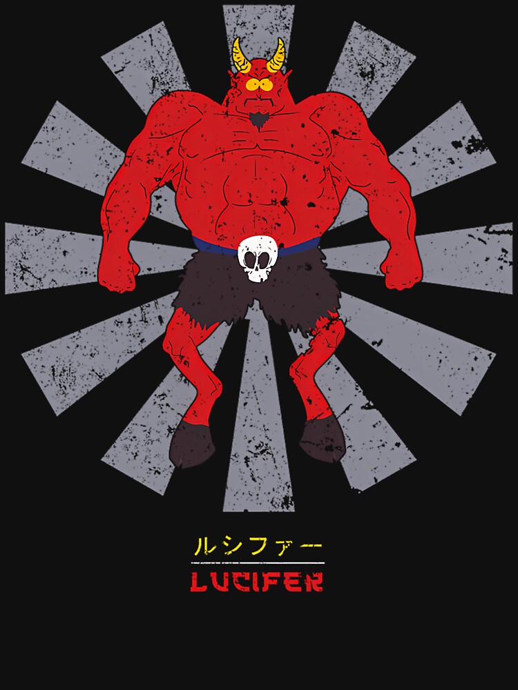 Lucifer Retro Japanese South Park by ArcanaGlowCraft
