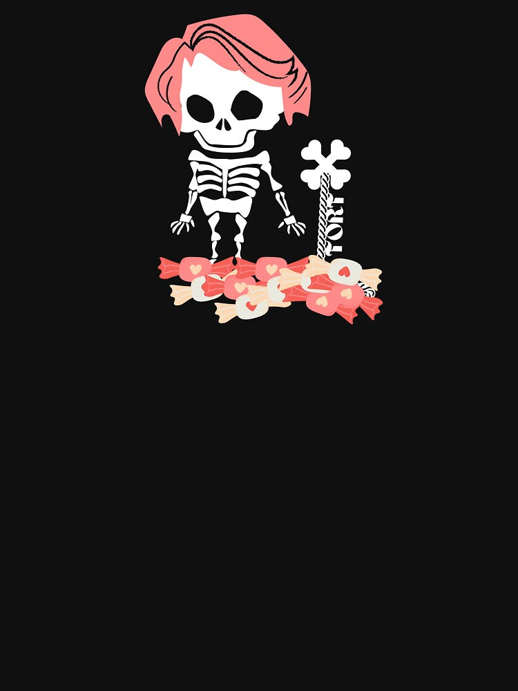 Sweet skeleton in a sea of candies. by Slavic-Design