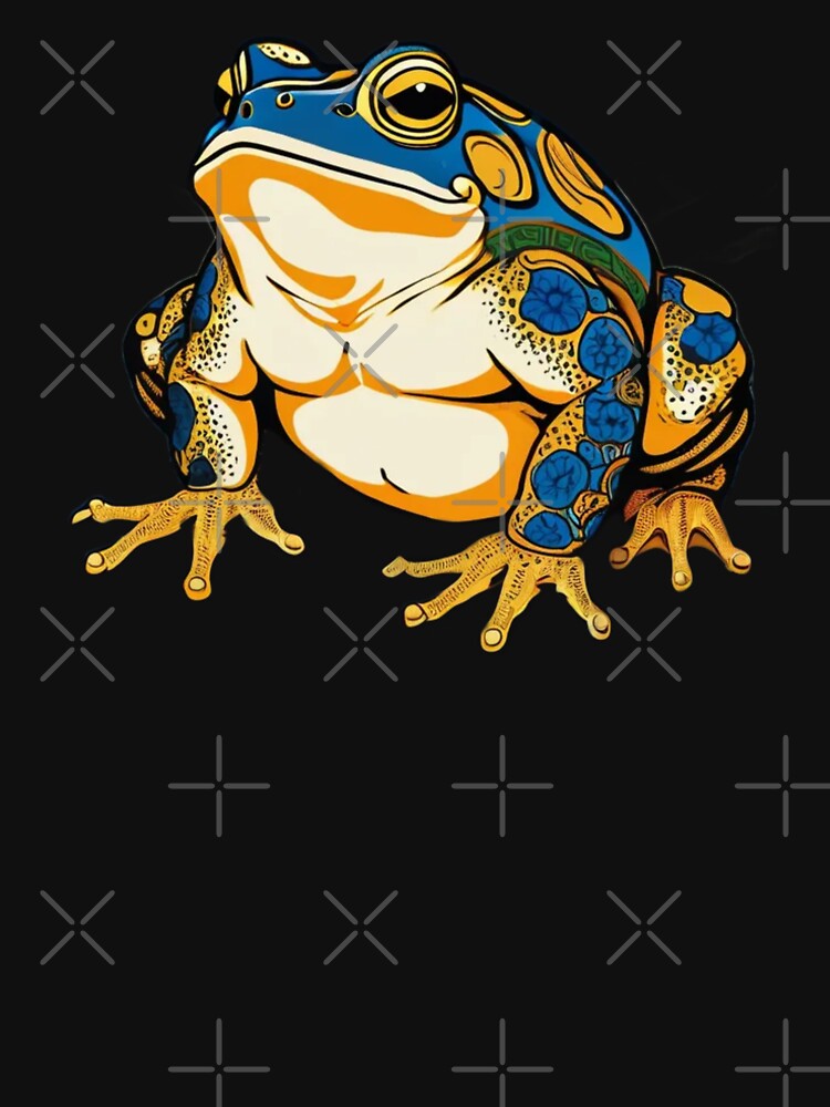 Blue frog by Awesome Things