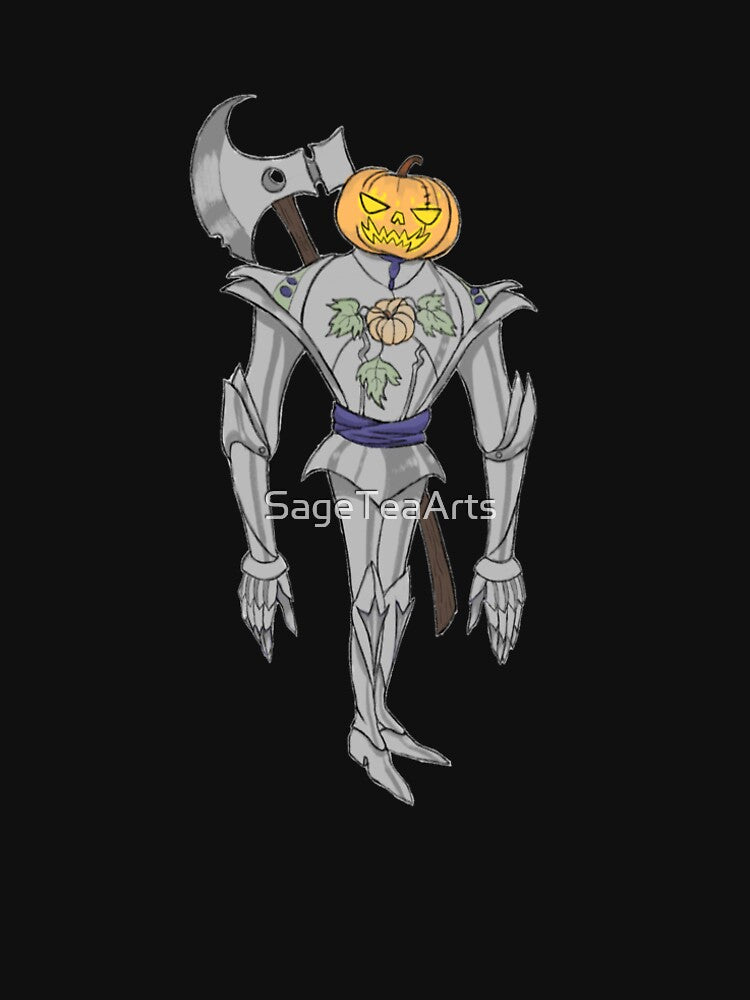 Jack the Pumpkin Knight by SageTeaArts