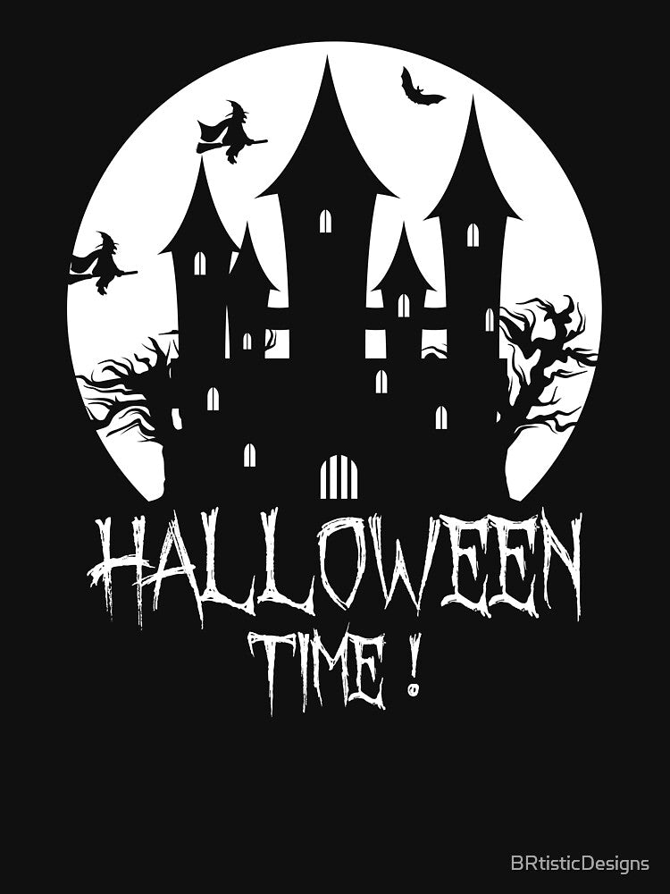 Halloween Haunted House Design by BRtisticDesigns