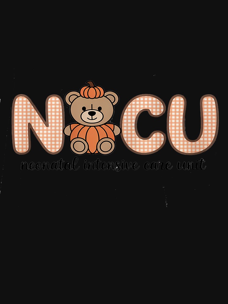 NICU Neonatal Intensive Care Nurse Bear Pumpkin Halloween by trinfhri