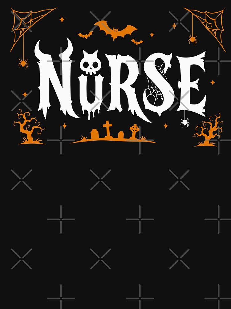 NURSE HALLOWEEN ornate frame by YNELENT