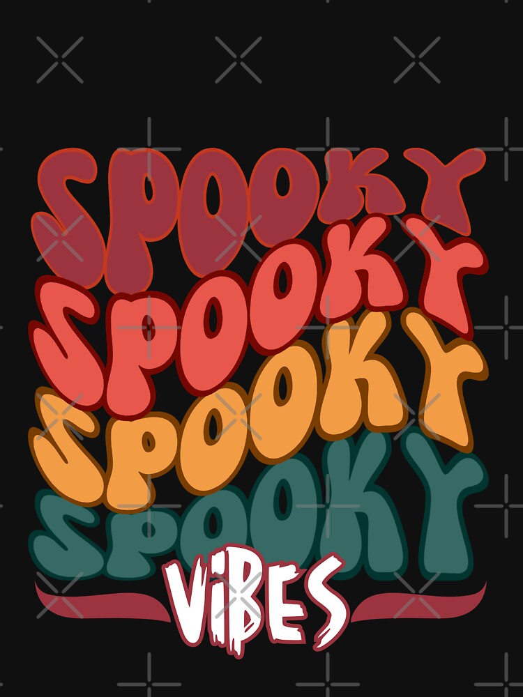Laugh in the Face of Fright: Unleash Your Inner Ghoul with 'Spooky Vibes'! by Sun Sand & Sea Art