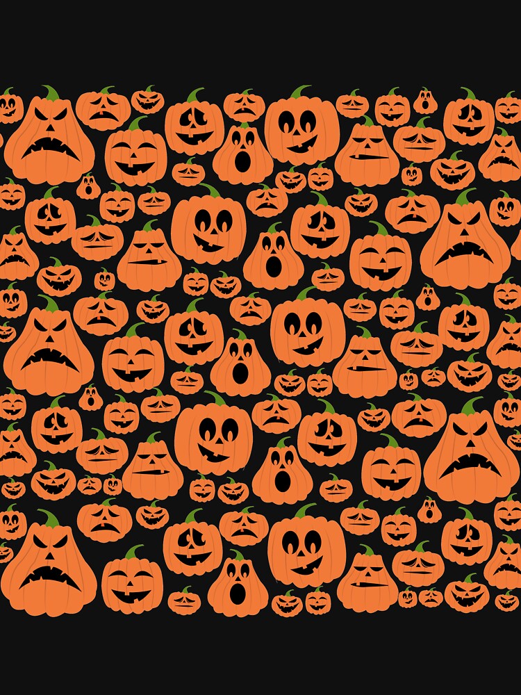 Many Faces of Jack O lantern Pattern by qitrechio