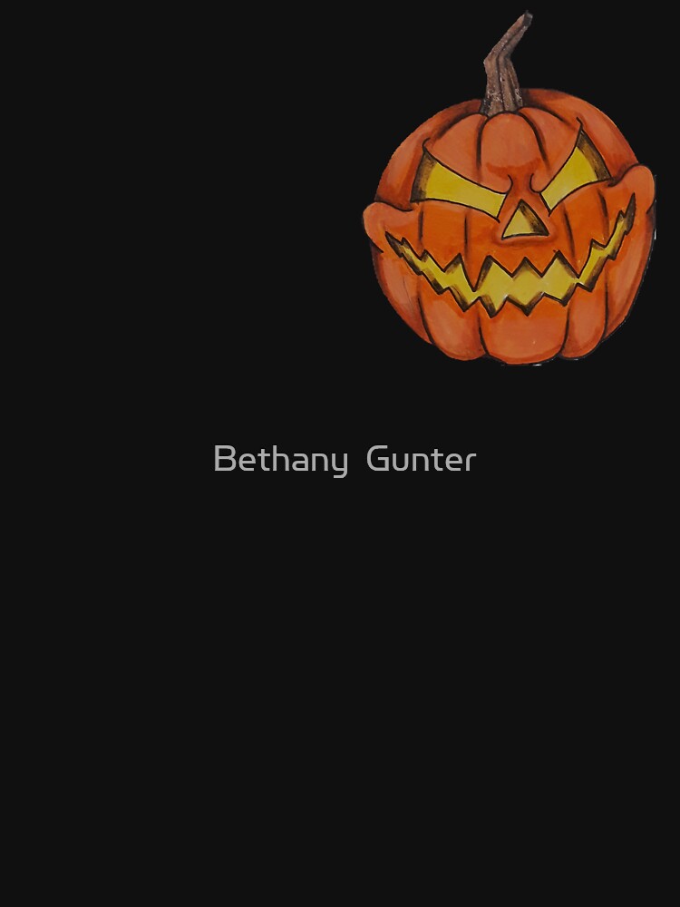 Mad halloween Jack-o-lantern by Bethany  Gunter