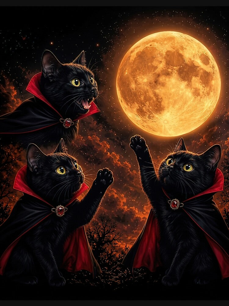 Black Cat Vampire by hargisnamocho