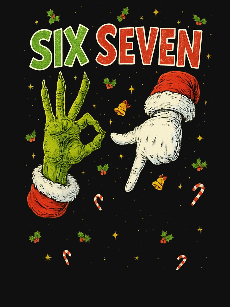 Six Seven Christmas Hands – Funny Holiday Festive by haitrieuic96