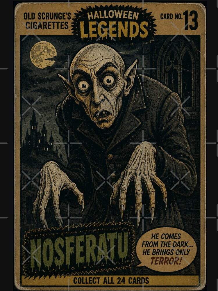 Nosferato - Halloween Trading Cards by halibutgoatramb