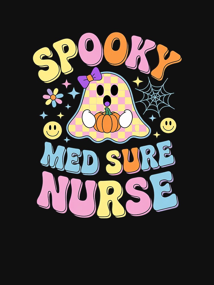 Spooky Med Surg Nurse Halloween Medical-Surgical Nurse by imsamaharem