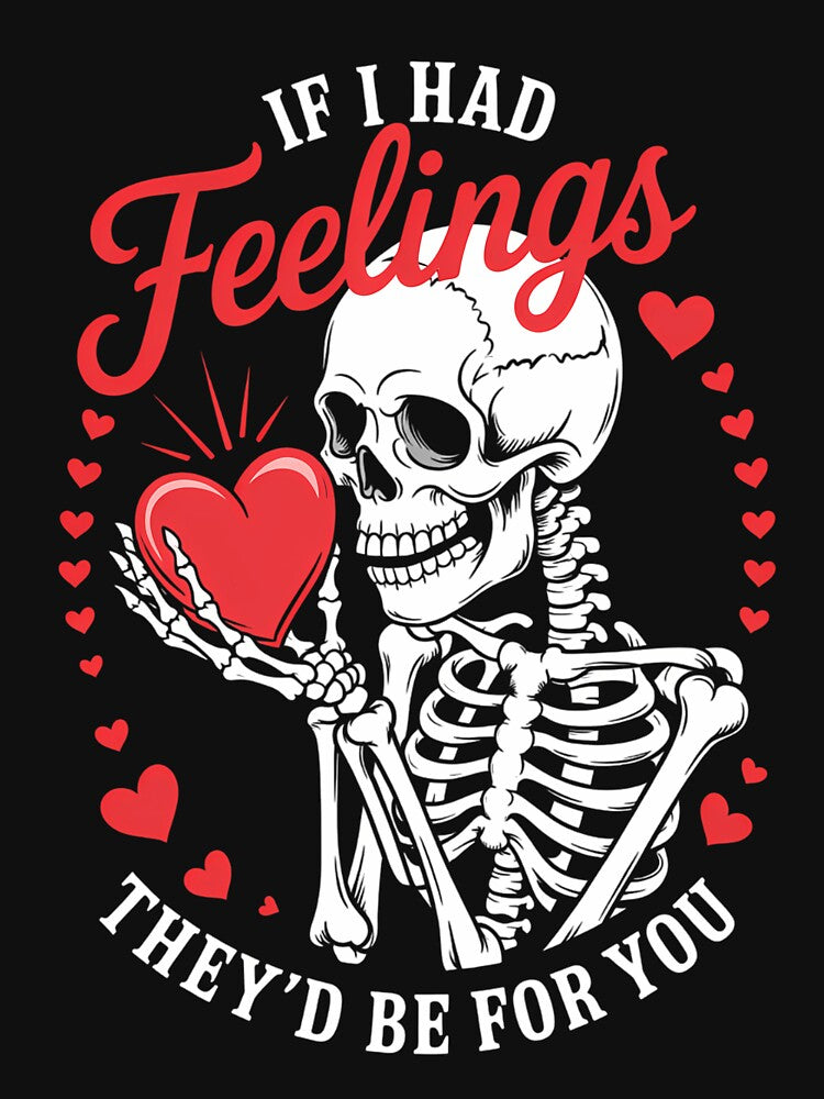 Skeleton Valentines Day Funny by lilensgavadur