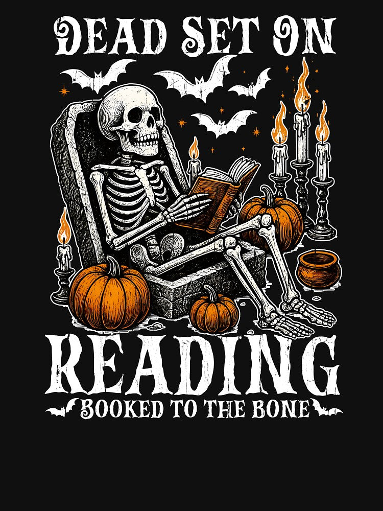 Dead Set On Reading by Charbolreta