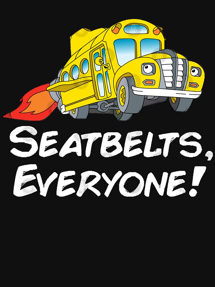 Retro Vintage Magic Cartoons School Bus Kids Gifts For Everyone by KaiCreativeShop