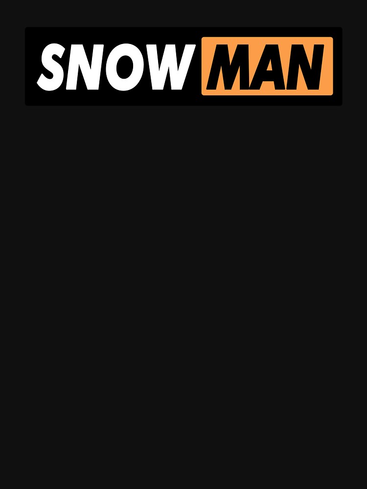 SNOWMAN by T-shirtgallery