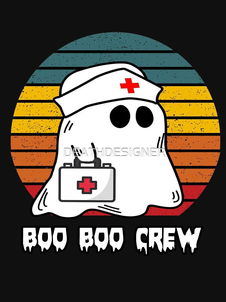 oncology nurse boo crew-Halloween by DEATHDESIGNER