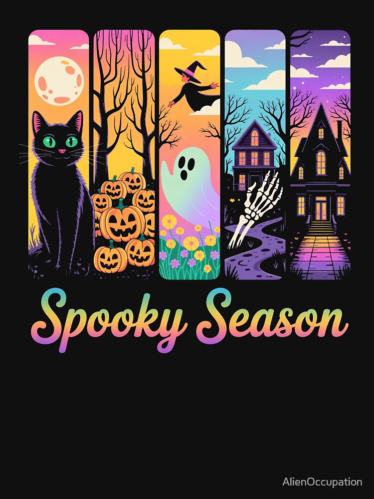 Colorful Halloween Spooky Season by AlienOccupation