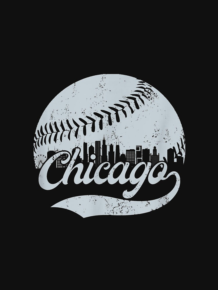Vintage Chicago Baseball Distressed Throwback by caral8