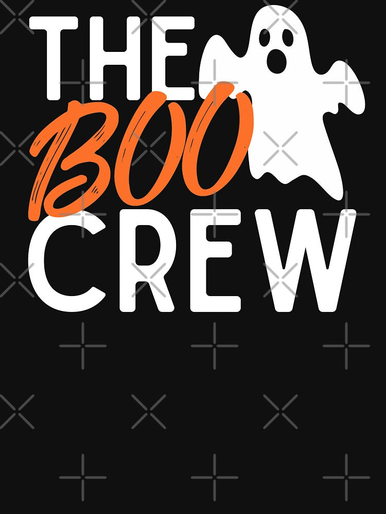 The Boo Crew Ghost Sheet Easy Halloween Costume Funny Spooky Outfit by alenaz