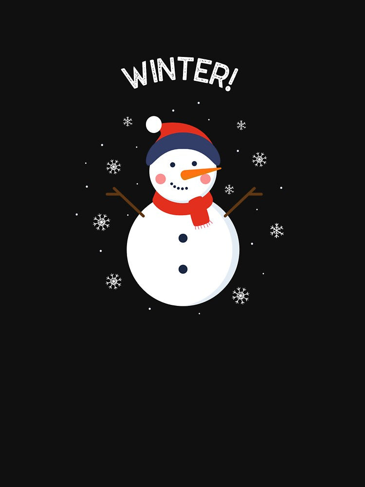 Winter Snowman by ArtitudePrintLb